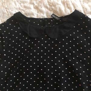 H&M Peter Pan Collar Blouse
